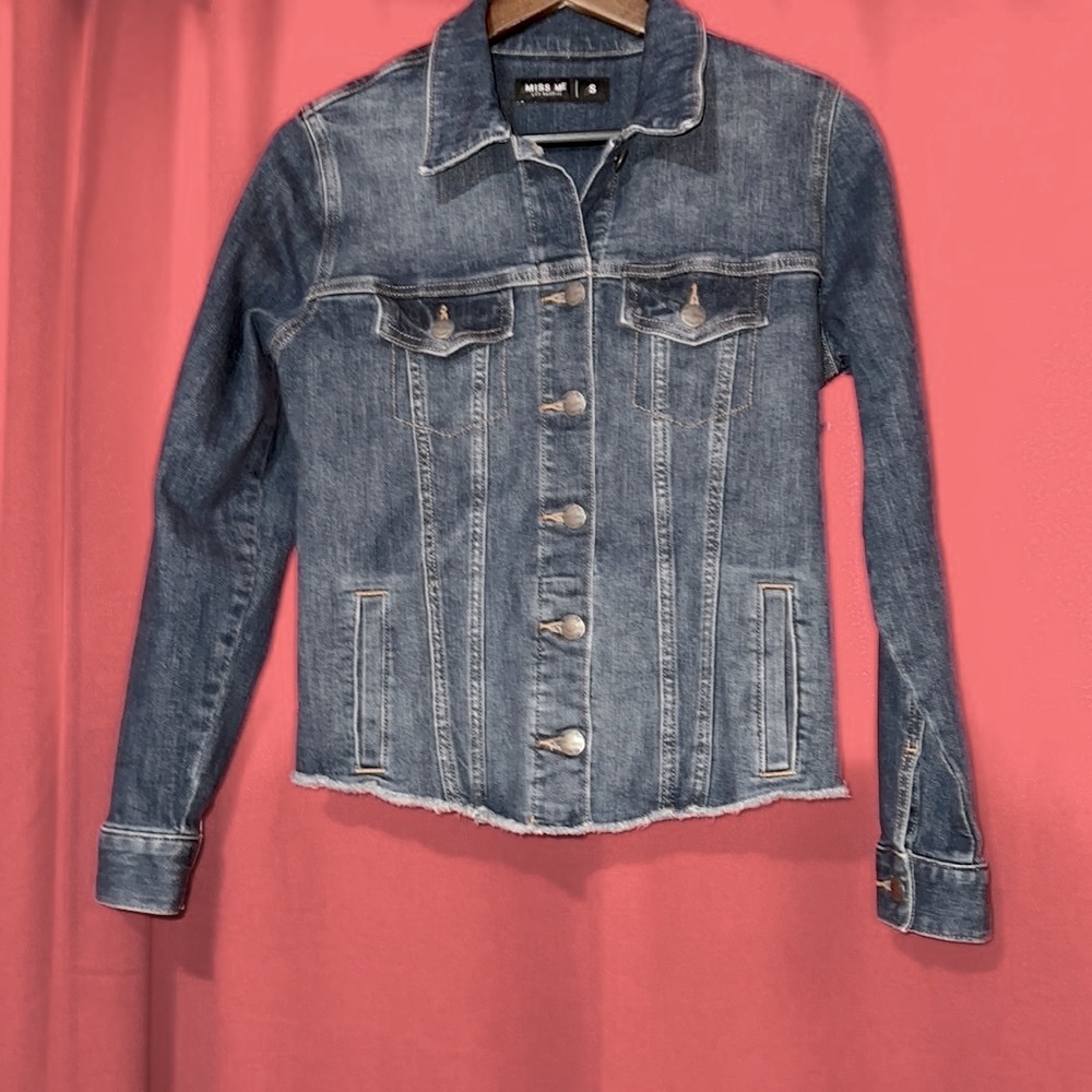 Miss Me Denim Jacket- New With Tags